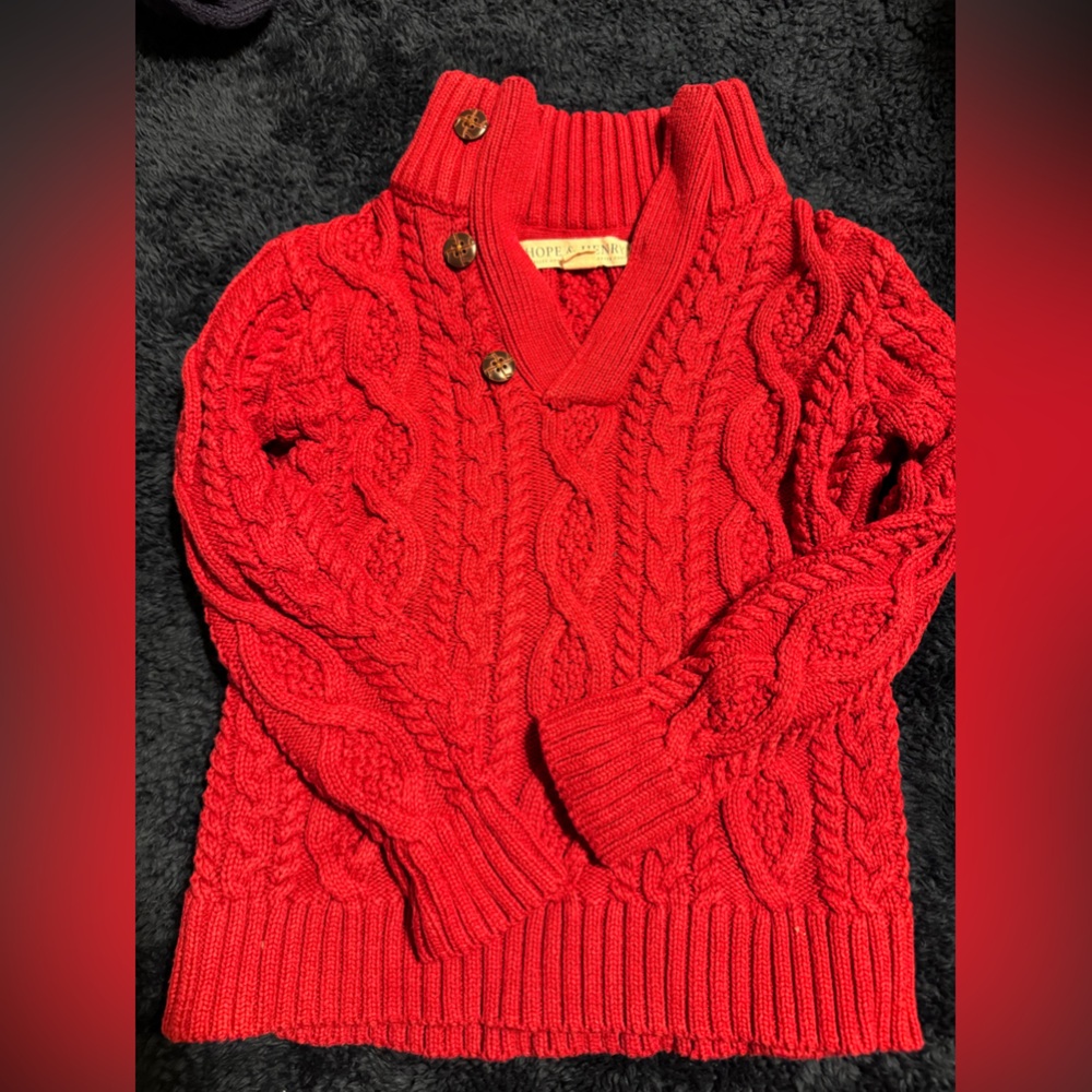 3T/4T/XXS: 3 Hope and Henry and Janie and Jack sweaters